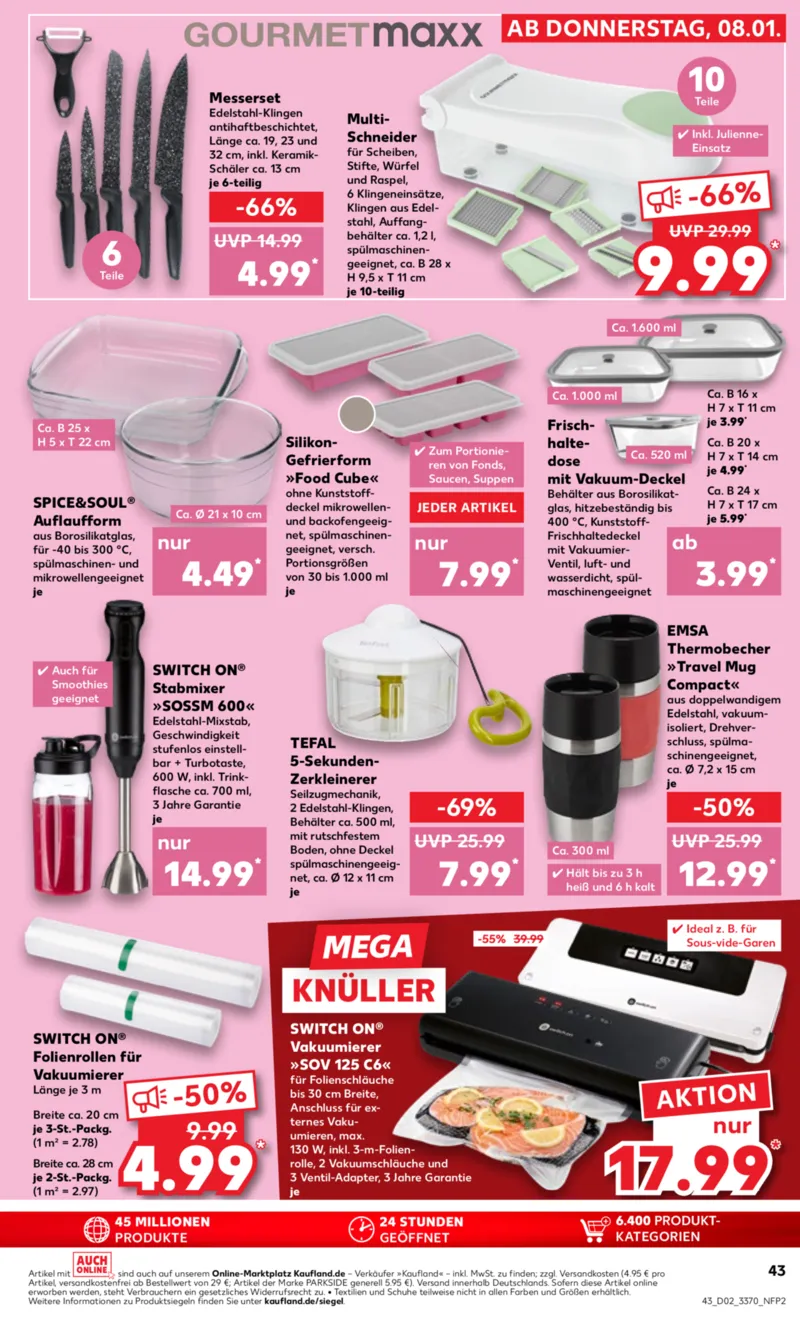 Kaufland Prospekt vom 08.01.2026, Seite 43