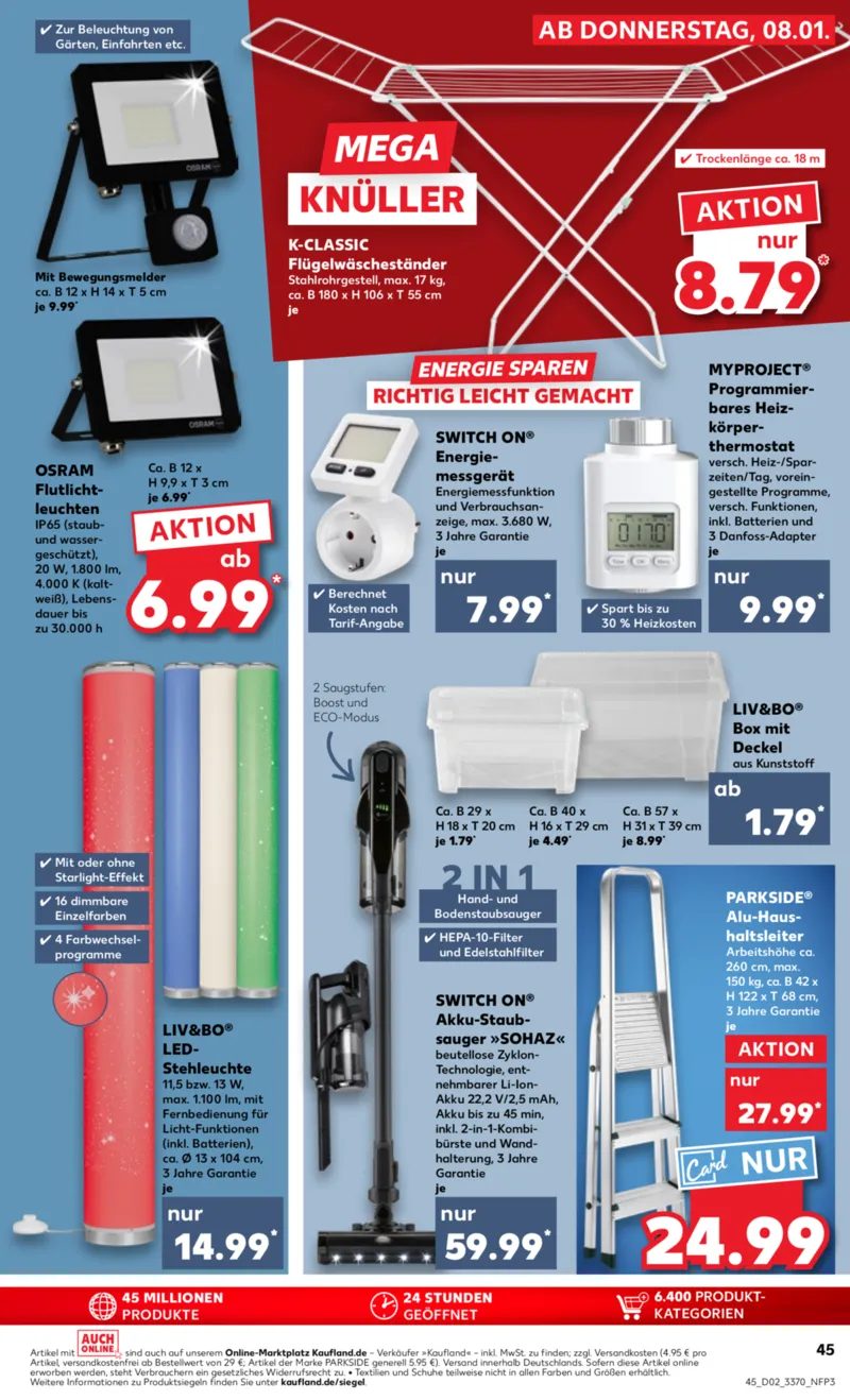 Kaufland Prospekt vom 08.01.2026, Seite 45