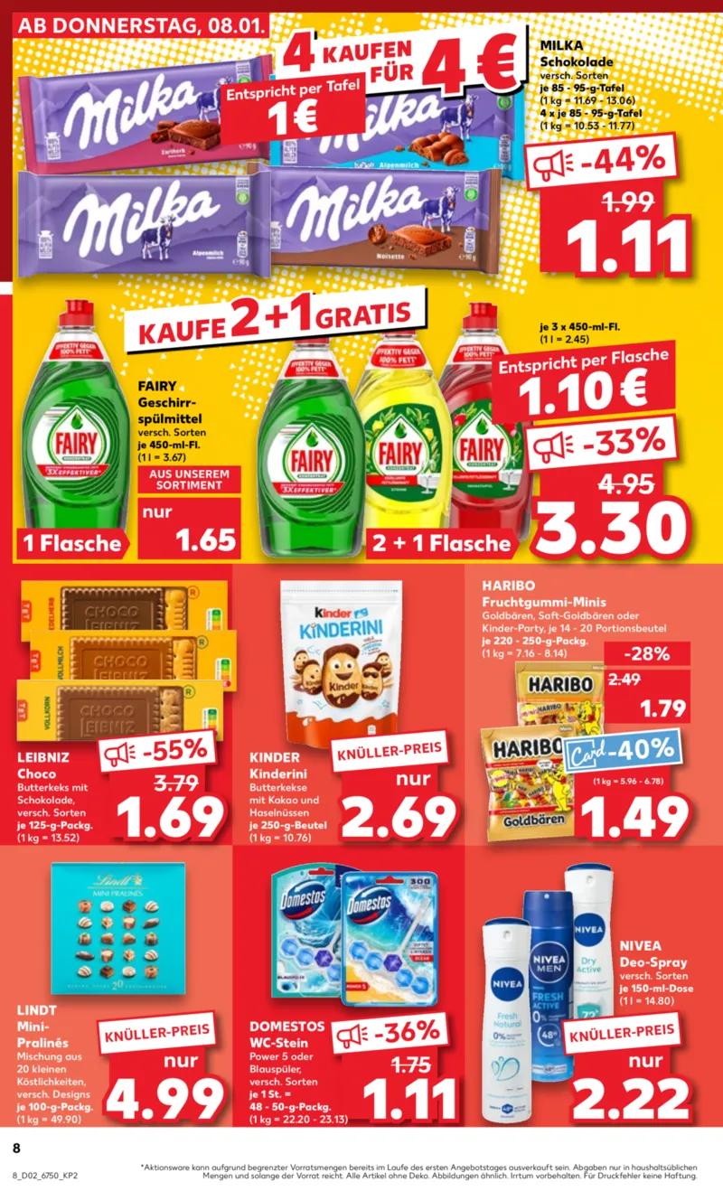 Kaufland Prospekt vom 08.01.2026, Seite 8
