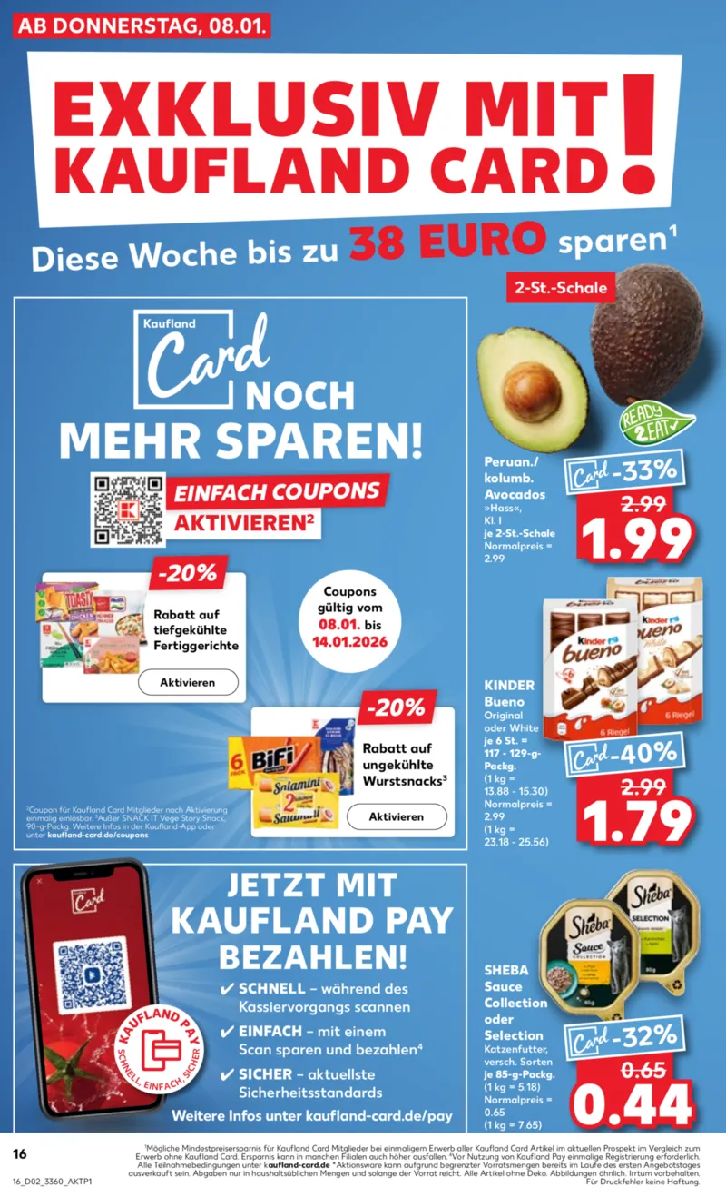 Kaufland Prospekt vom 11.01.2026, Seite 16
