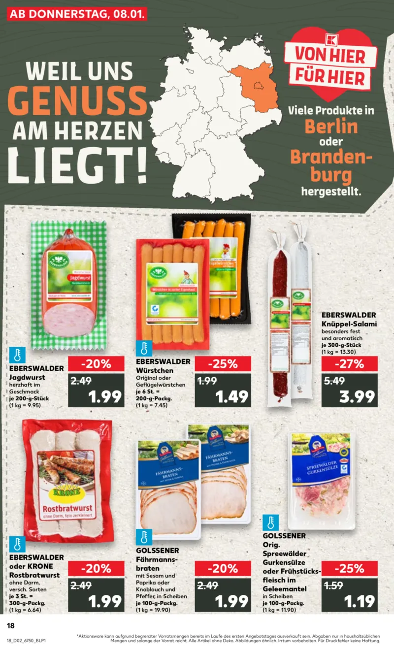 Kaufland Prospekt vom 11.01.2026, Seite 18