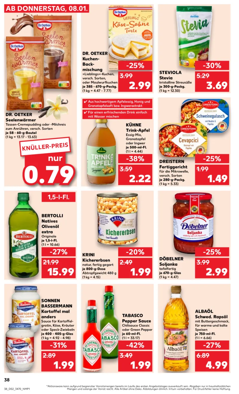 Kaufland Prospekt vom 11.01.2026, Seite 38