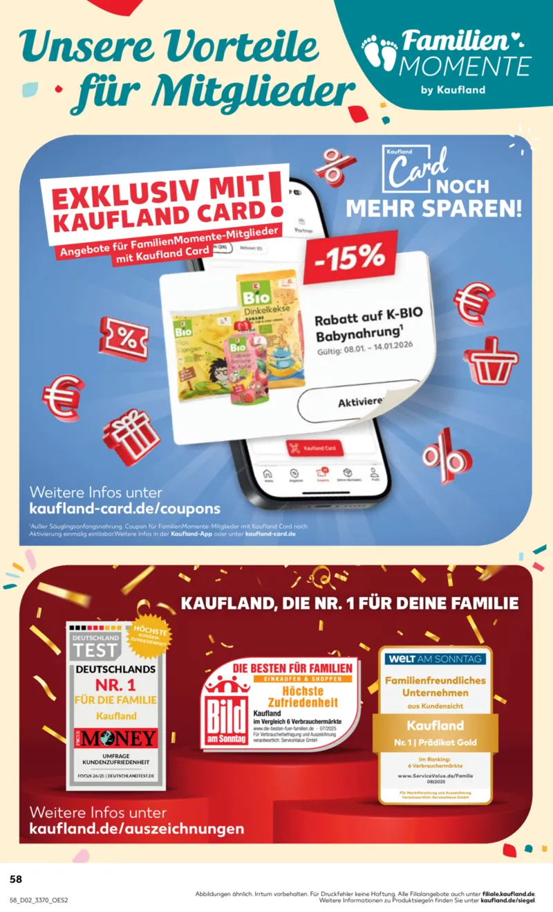 Kaufland Prospekt vom 11.01.2026, Seite 58
