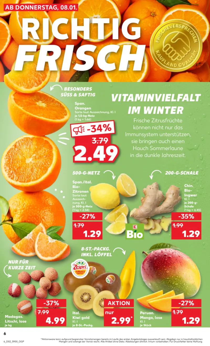 Kaufland Prospekt vom 11.01.2026, Seite 6