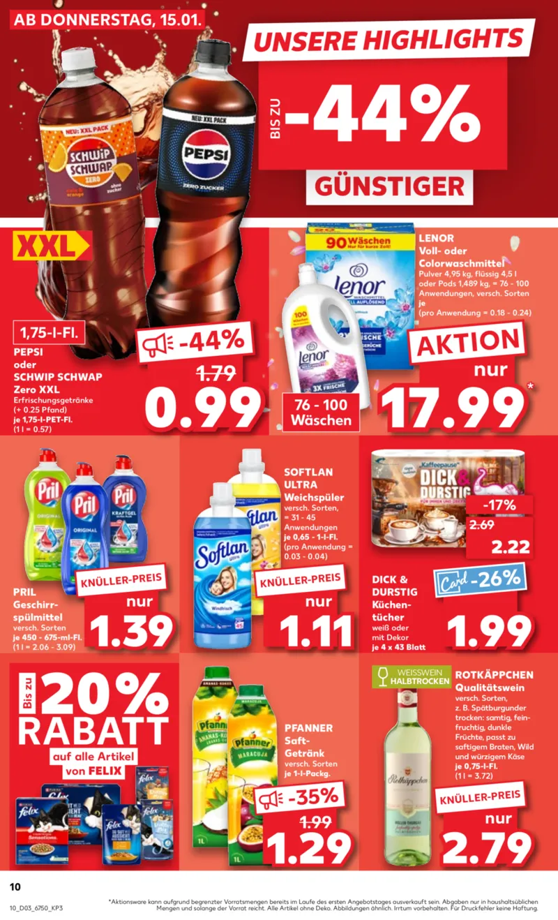 Kaufland Prospekt vom 15.01.2026, Seite 10
