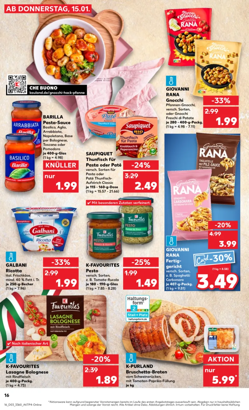 Kaufland Prospekt vom 15.01.2026, Seite 16