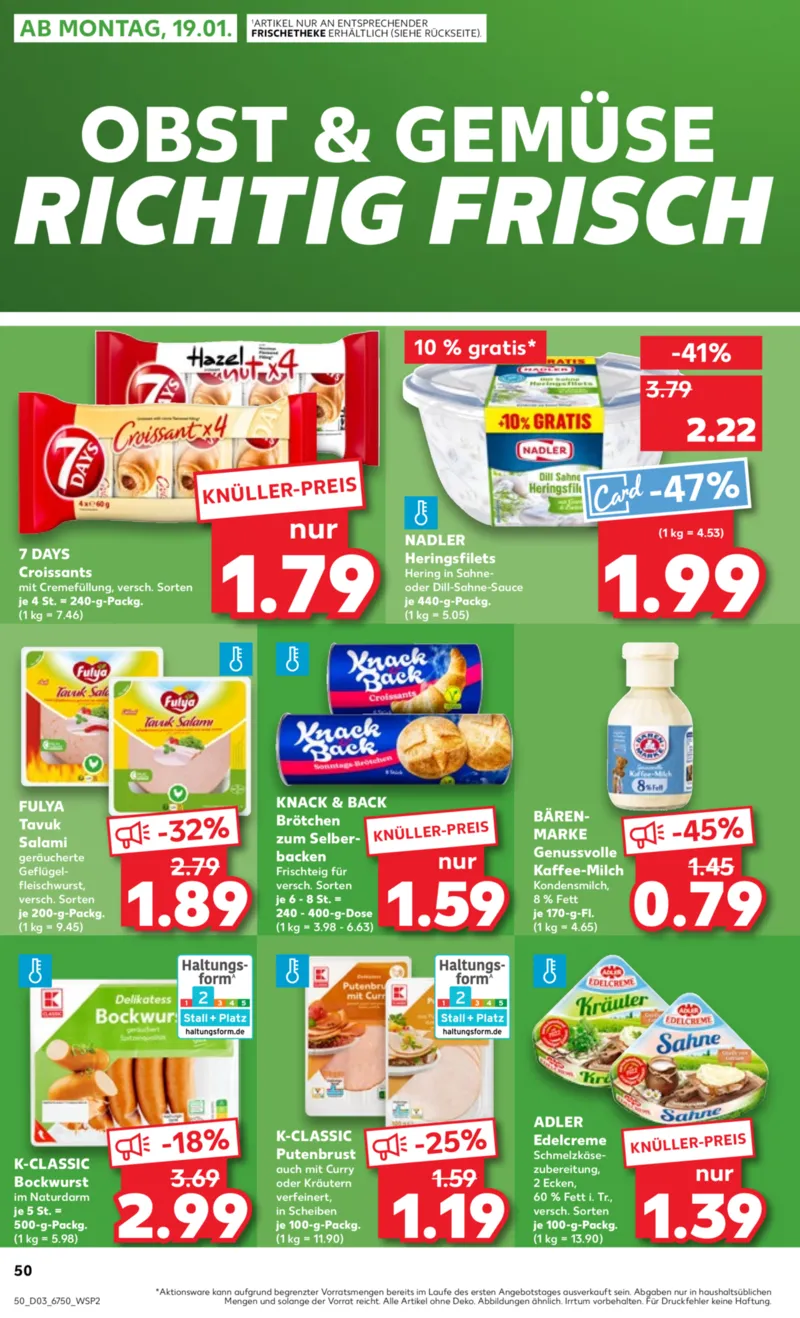 Kaufland Prospekt vom 15.01.2026, Seite 50