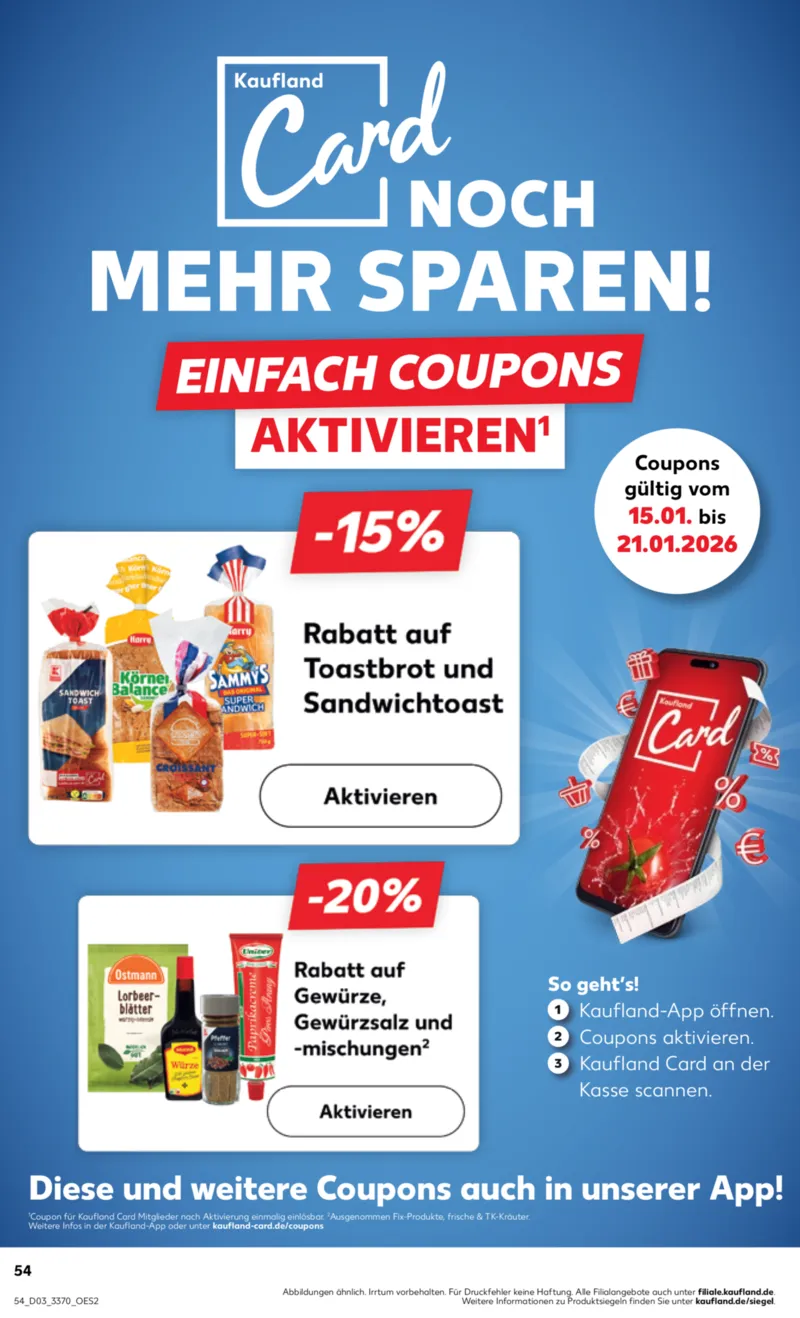 Kaufland Prospekt vom 15.01.2026, Seite 54