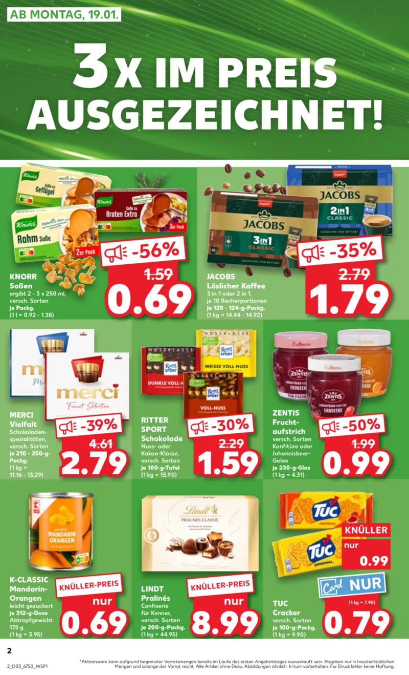 Kaufland Prospekt vom 19.01.2026, Seite 2