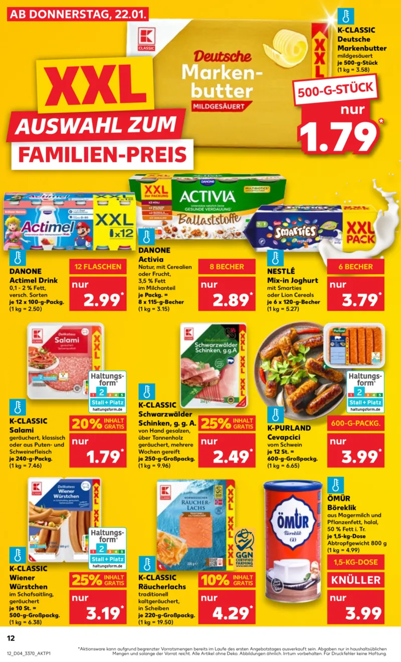 Kaufland Prospekt vom 22.01.2026, Seite 12