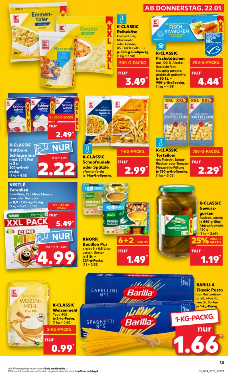 Kaufland Prospekt vom 22.01.2026, Seite 13