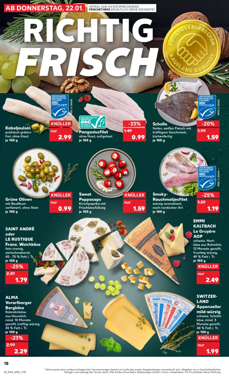 Kaufland Prospekt vom 22.01.2026, Seite 18