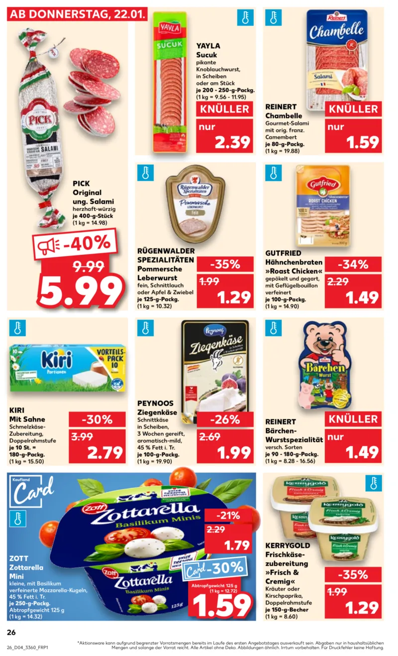 Kaufland Prospekt vom 22.01.2026, Seite 26