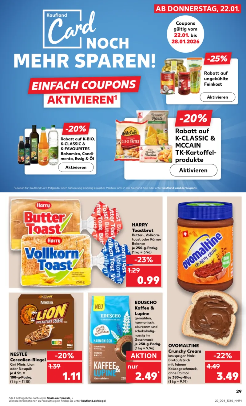 Kaufland Prospekt vom 22.01.2026, Seite 29