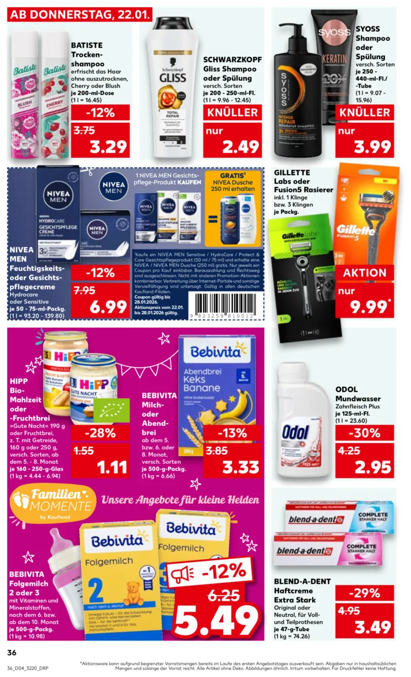 Kaufland Prospekt vom 22.01.2026, Seite 36