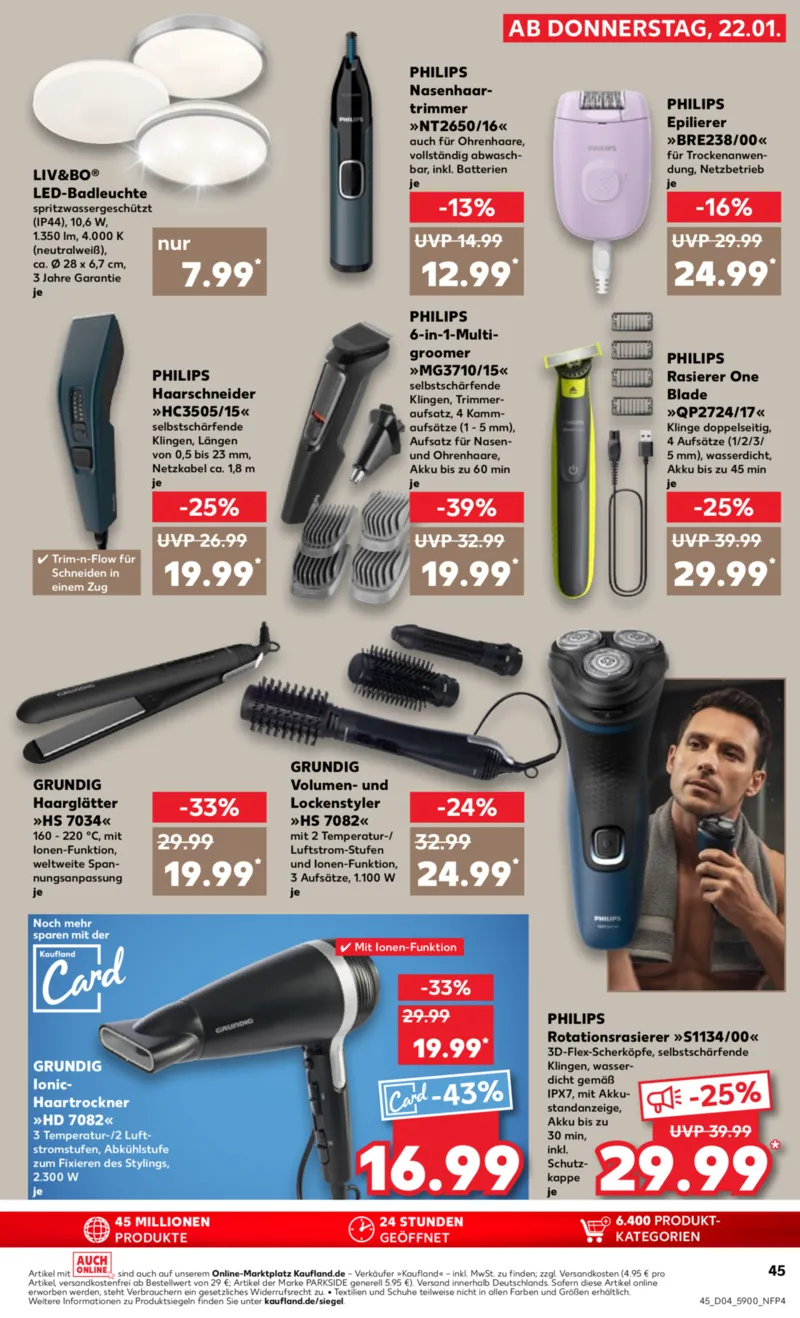 Kaufland Prospekt vom 22.01.2026, Seite 45