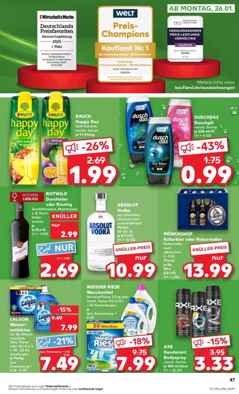 Kaufland Prospekt vom 22.01.2026, Seite 47