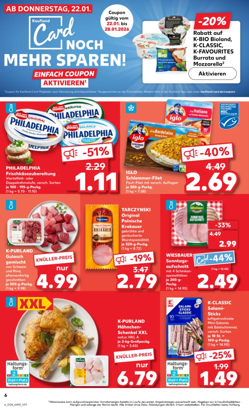 Kaufland Prospekt vom 22.01.2026, Seite 6