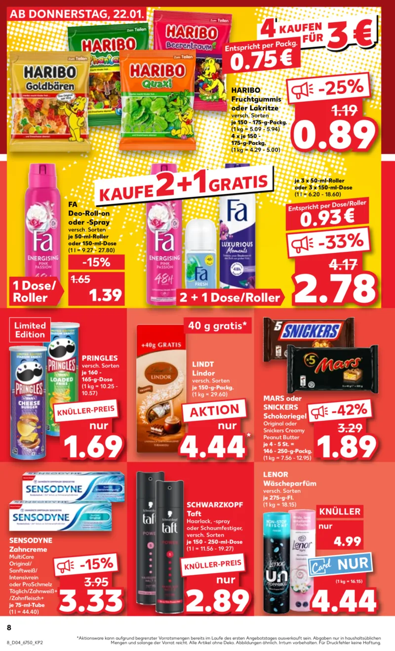 Kaufland Prospekt vom 22.01.2026, Seite 8