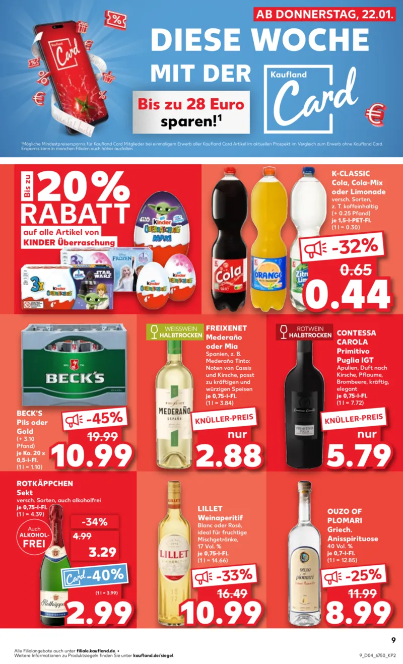 Kaufland Prospekt vom 22.01.2026, Seite 9