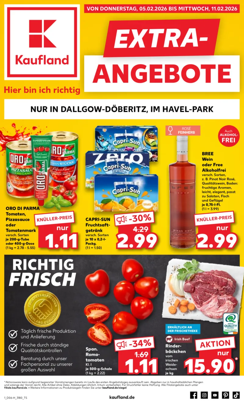 Kaufland Prospekt vom 05.02.2026, Seite 1