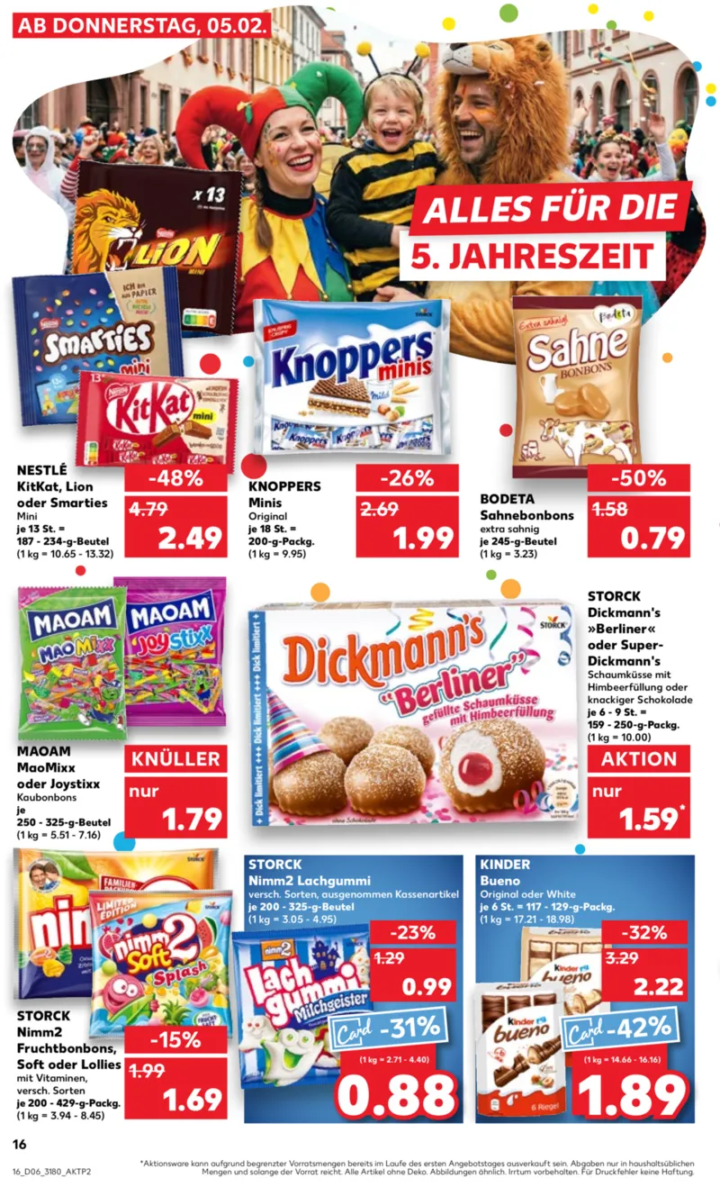 Kaufland Prospekt vom 05.02.2026, Seite 16