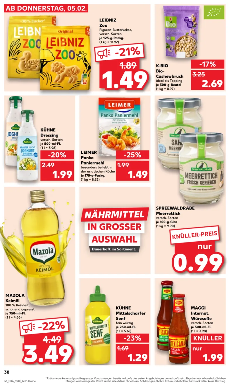 Kaufland Prospekt vom 05.02.2026, Seite 38