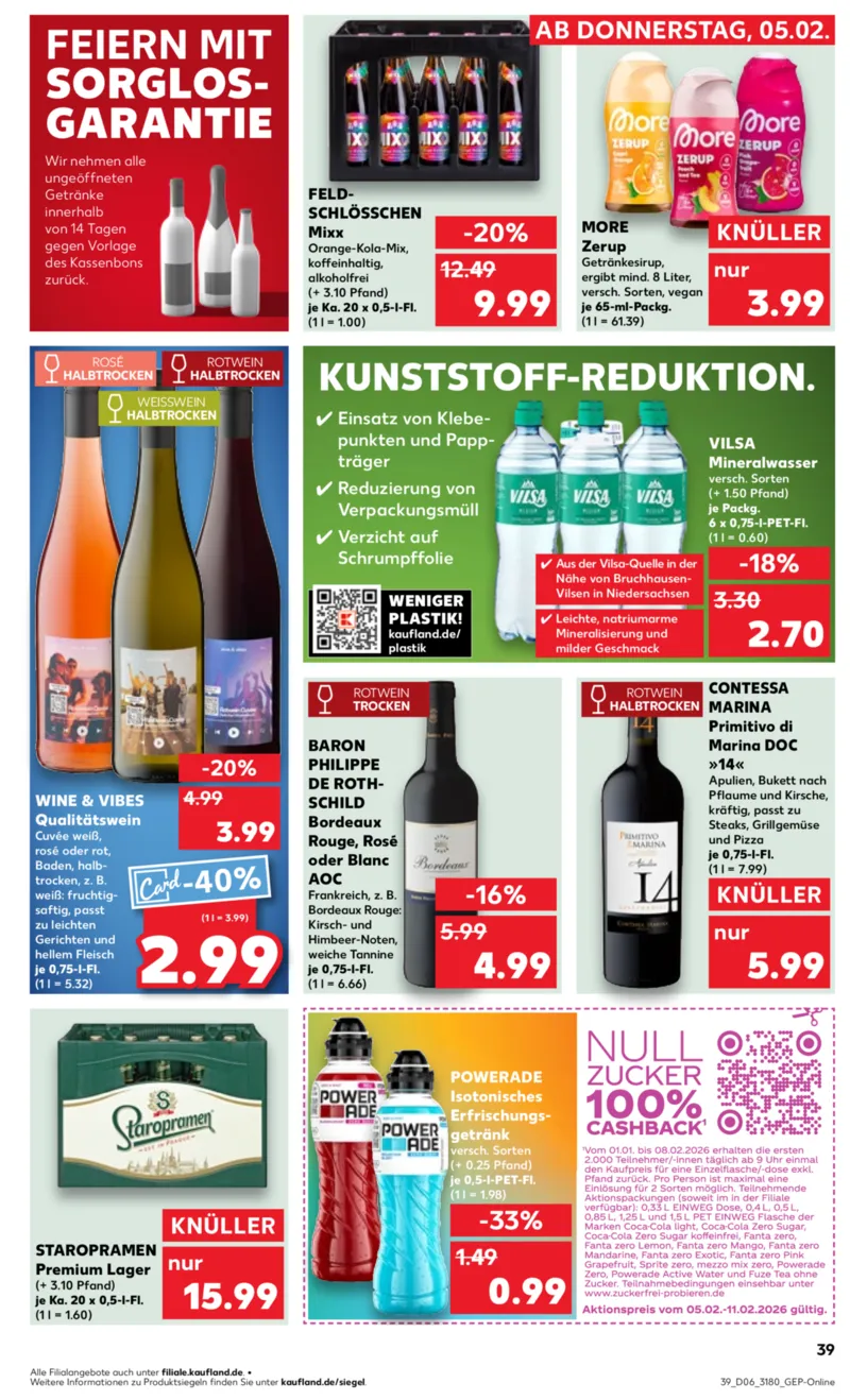 Kaufland Prospekt vom 05.02.2026, Seite 39