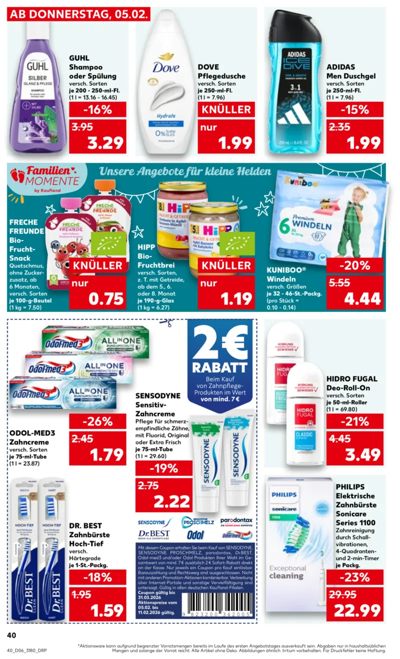 Kaufland Prospekt vom 05.02.2026, Seite 40