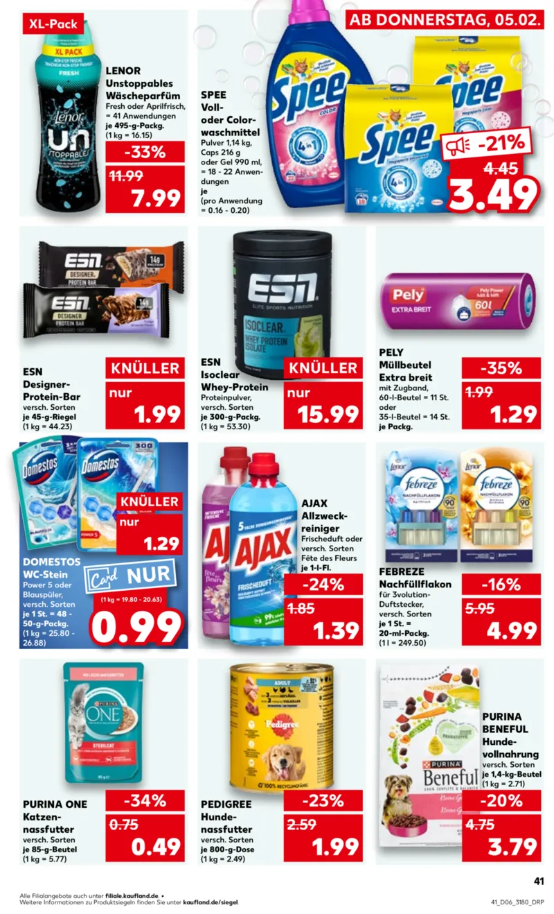Kaufland Prospekt vom 05.02.2026, Seite 41