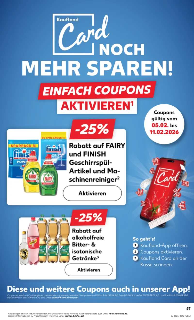 Kaufland Prospekt vom 05.02.2026, Seite 57
