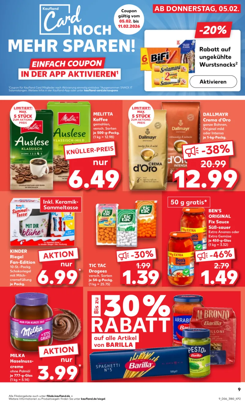 Kaufland Prospekt vom 05.02.2026, Seite 9