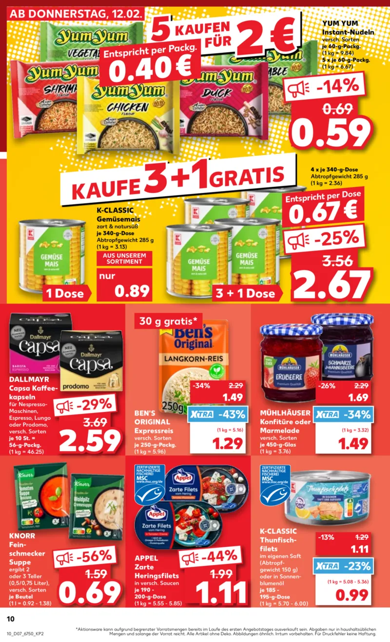 Kaufland Prospekt vom 12.02.2026, Seite 10