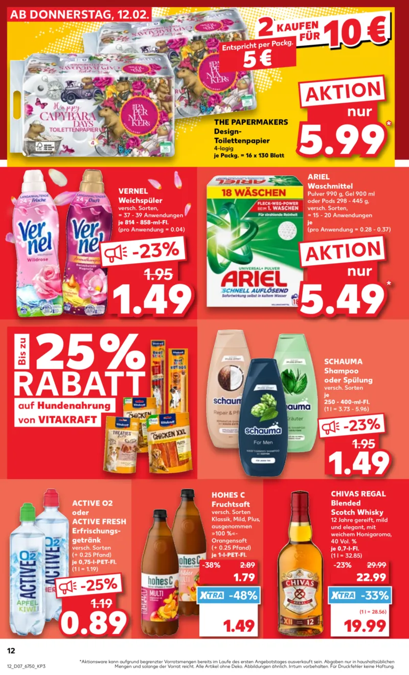 Kaufland Prospekt vom 12.02.2026, Seite 12