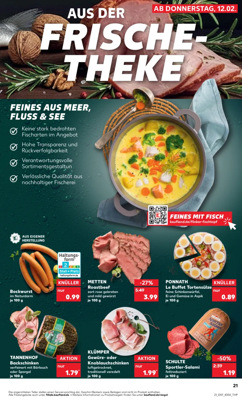 Kaufland Prospekt vom 12.02.2026, Seite 21