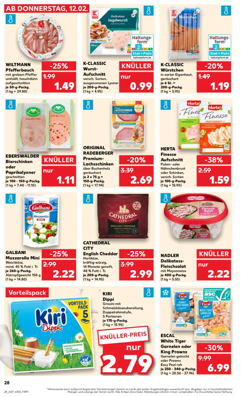 Kaufland Prospekt vom 12.02.2026, Seite 28