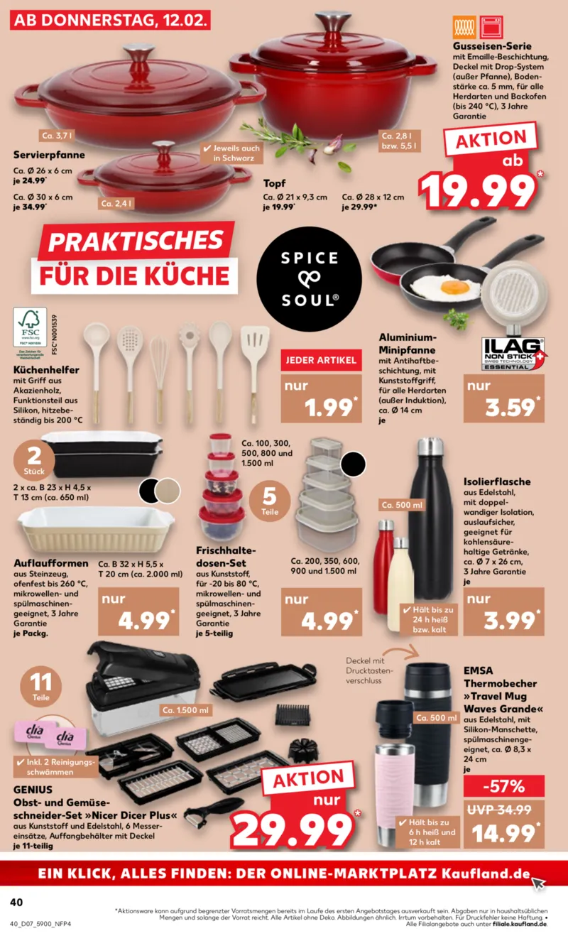 Kaufland Prospekt vom 12.02.2026, Seite 40