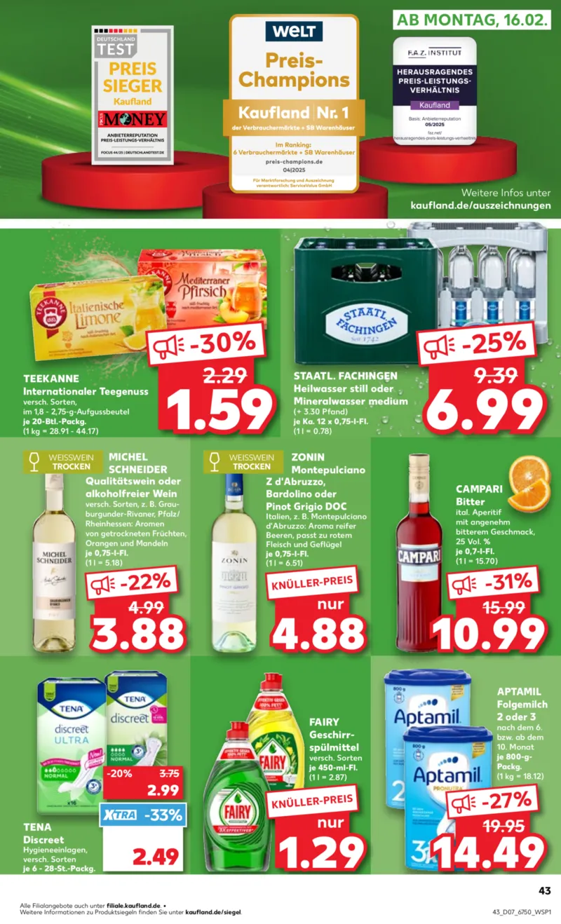 Kaufland Prospekt vom 12.02.2026, Seite 43