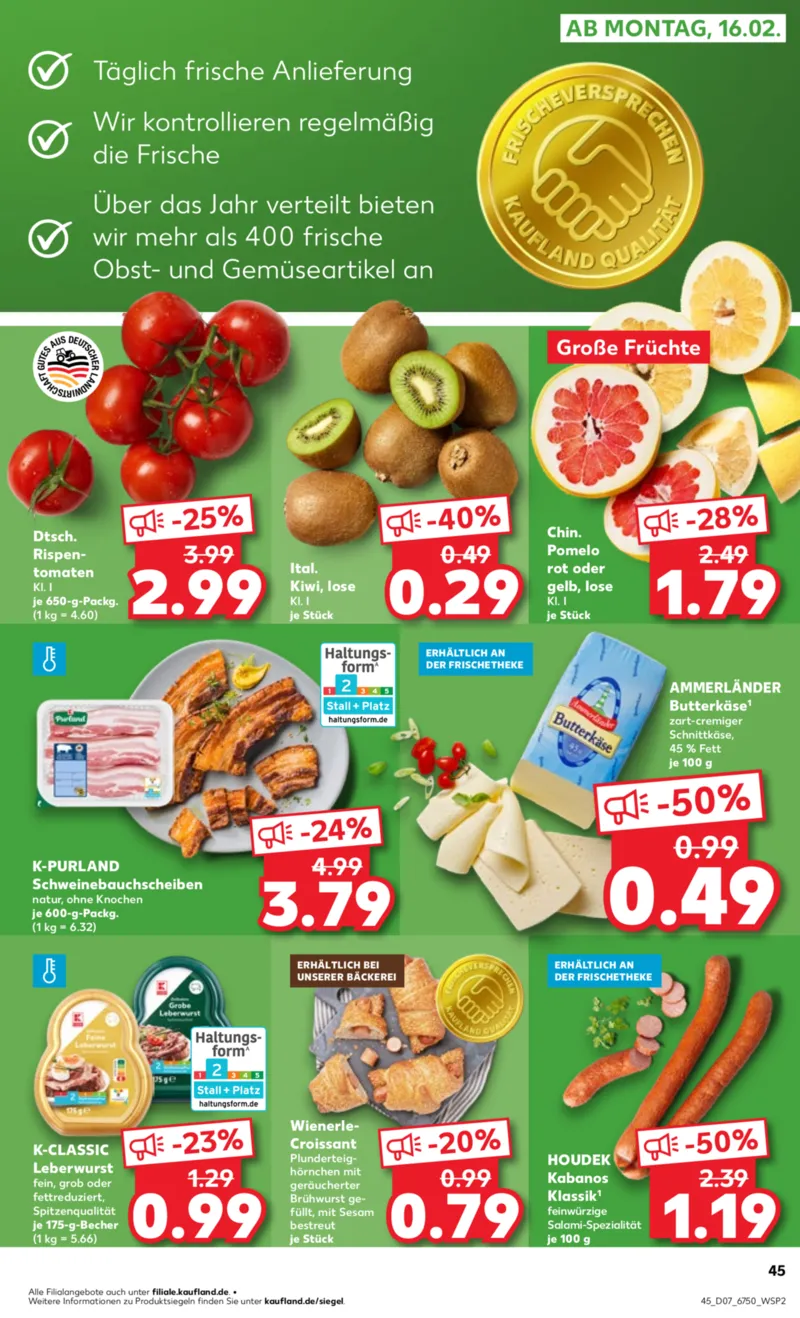 Kaufland Prospekt vom 12.02.2026, Seite 45