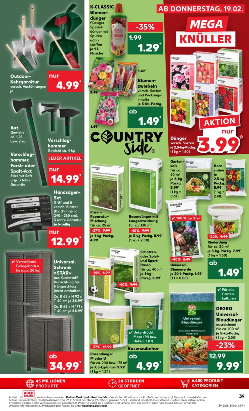 Kaufland Prospekt vom 19.02.2026, Seite 39