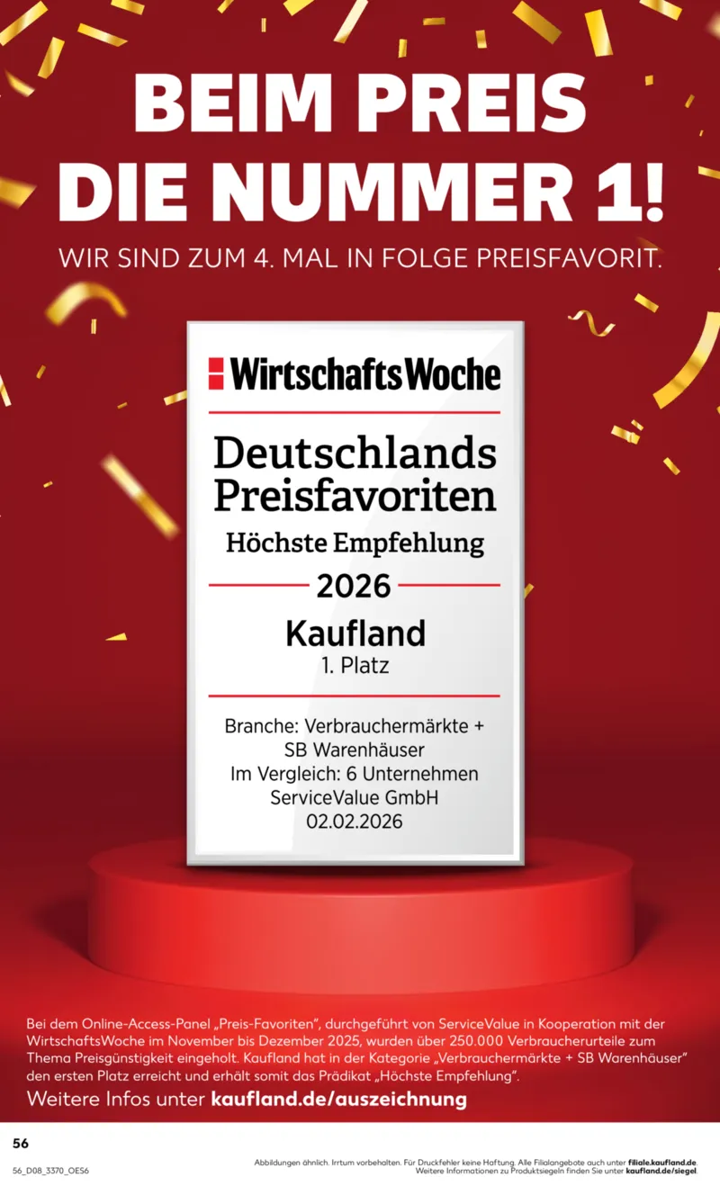 Kaufland Prospekt vom 19.02.2026, Seite 56