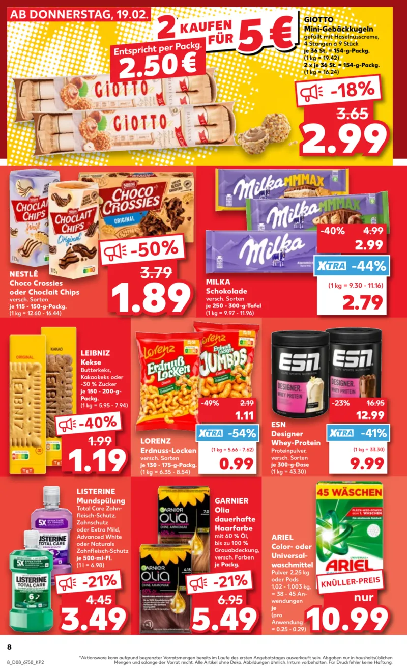 Kaufland Prospekt vom 19.02.2026, Seite 8