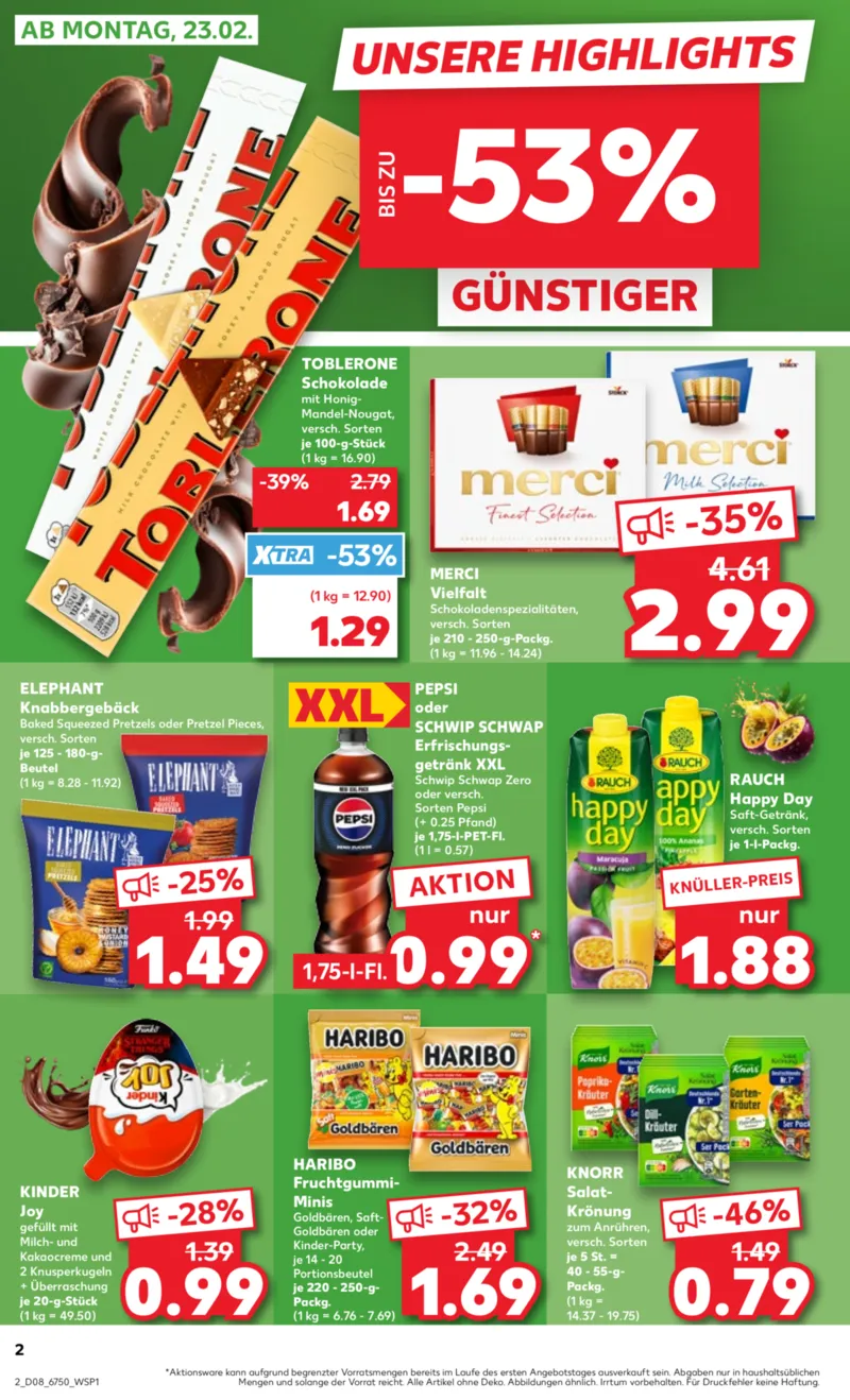 Kaufland Prospekt vom 23.02.2026, Seite 2