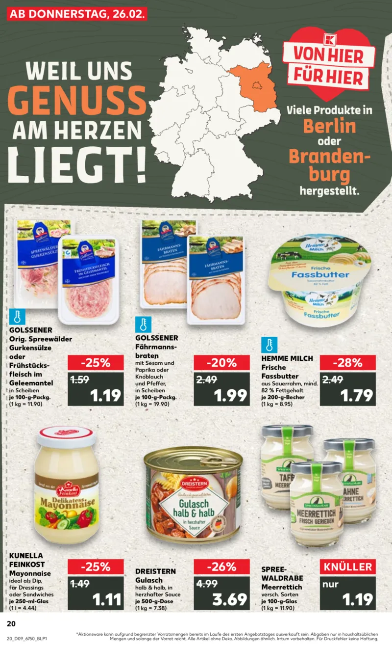 Kaufland Prospekt vom 26.02.2026, Seite 20