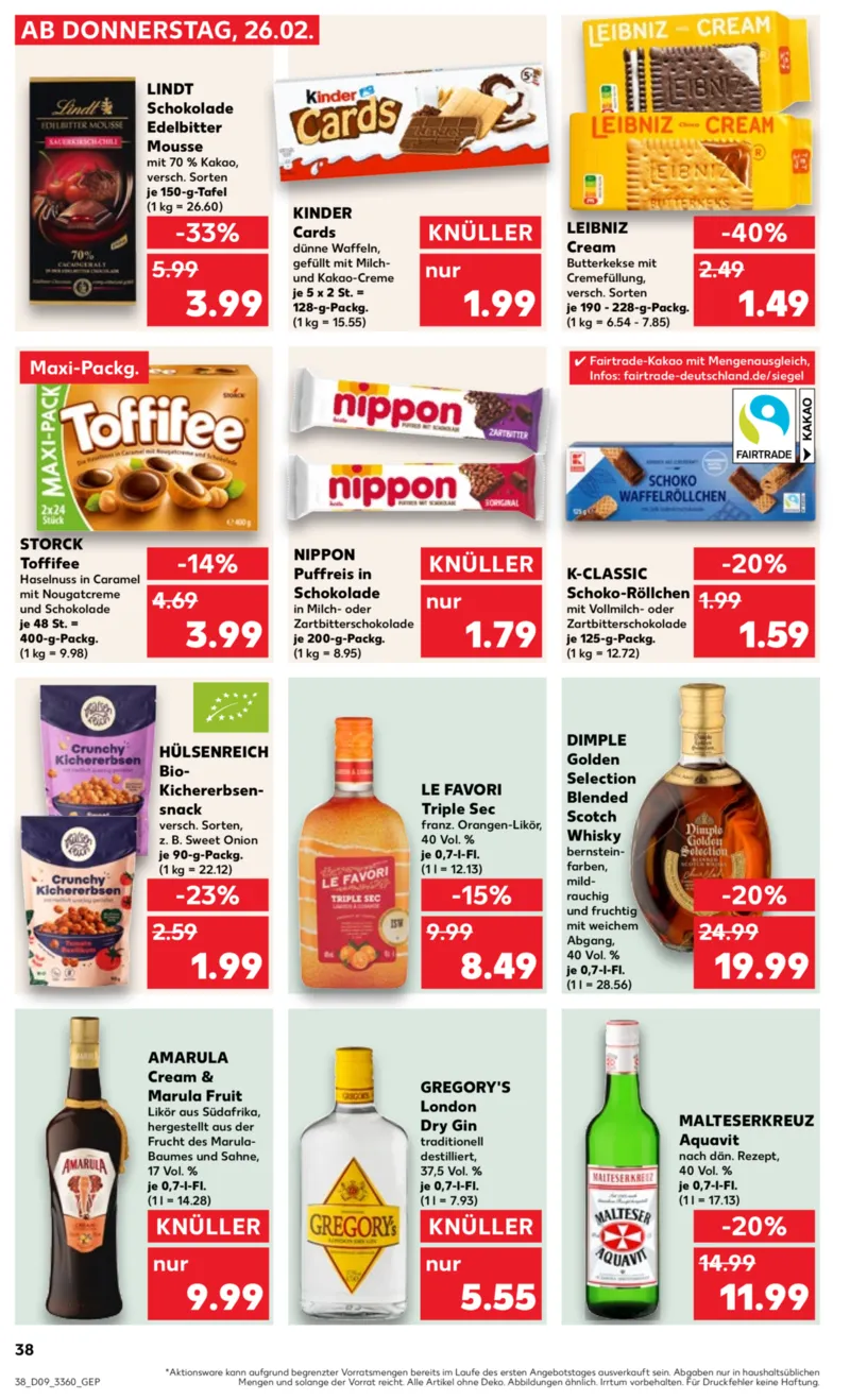 Kaufland Prospekt vom 26.02.2026, Seite 38