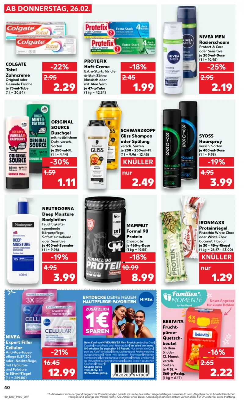 Kaufland Prospekt vom 26.02.2026, Seite 40