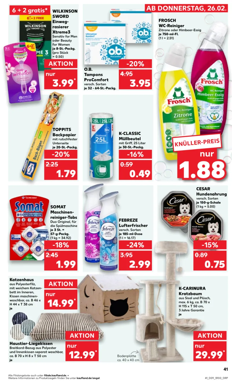 Kaufland Prospekt vom 26.02.2026, Seite 41