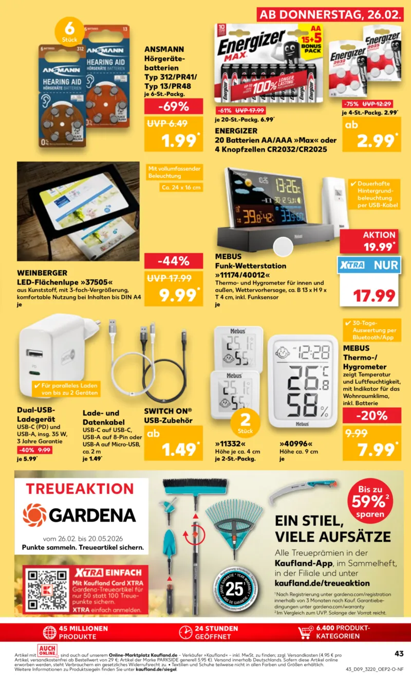 Kaufland Prospekt vom 26.02.2026, Seite 43