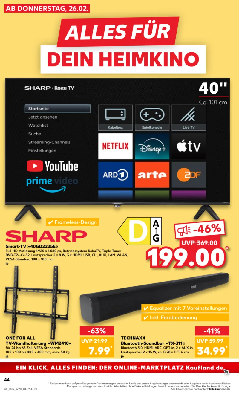 Kaufland Prospekt vom 26.02.2026, Seite 44