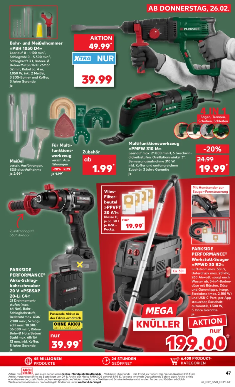 Kaufland Prospekt vom 26.02.2026, Seite 47